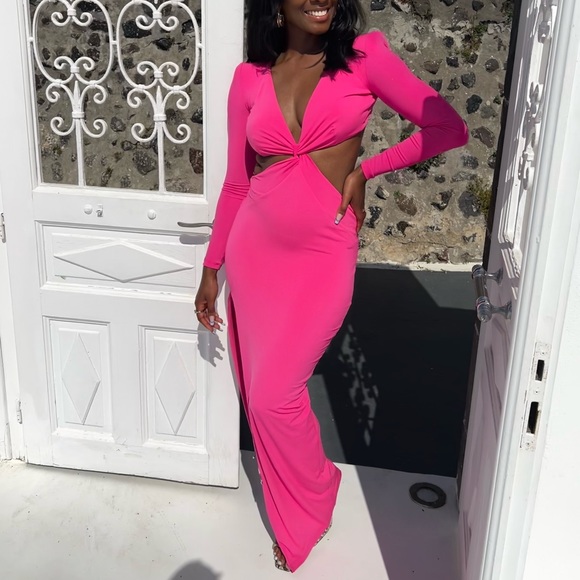 Nookie Jewel Cut Out Gown- Only worn once, in great condition. - Picture 7 of 7